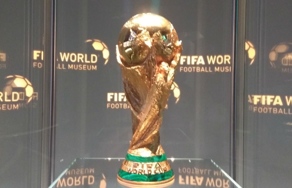 FIFA World Football Museum Zurich - The FIFA World Cup Trophy is the centre-piece of the museum