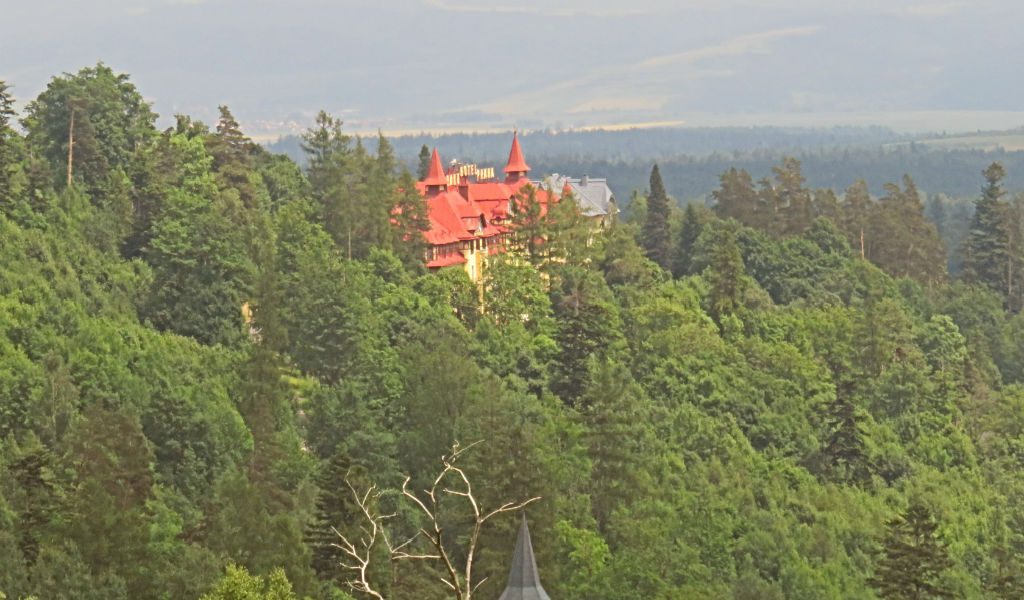 The red tiled Grand Hotel Praha (Image: Ramy Salameh)