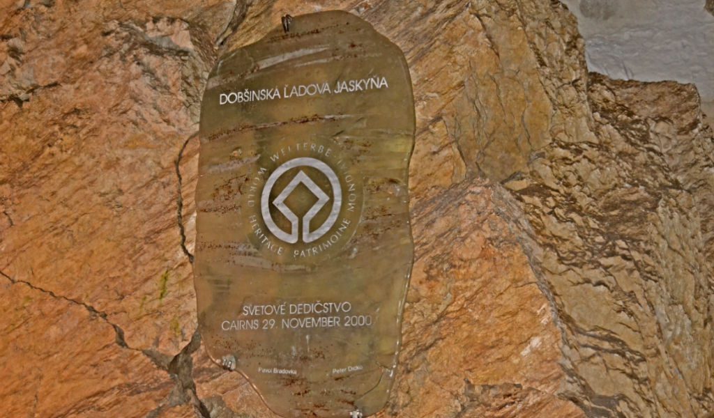 The UNESCO-listed Dobsinska Ice Cave