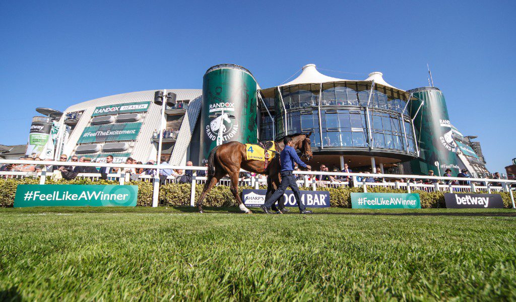 Grand National Festival at Aintree Racecourse in Liverpool