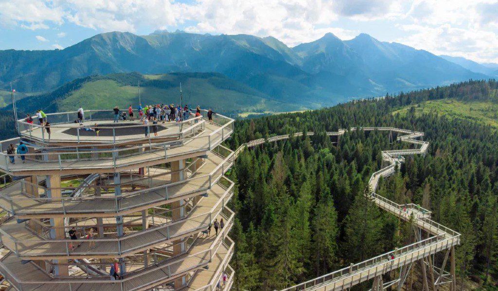 Treetop walk Bachledka