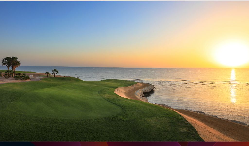 Golf in Somabay destination resort, Red Sea, Egypt