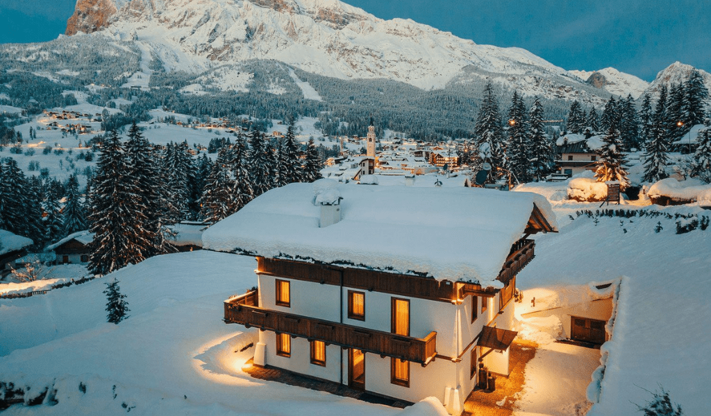 Dolce Vita in Cortina d’Ampezzo, Italy (Image: The Luxury Chalet Company)